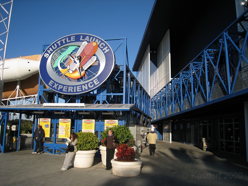 Disney 2010 D2 0870.jpg - January 9-11, 2010 Disney World Florida. Went to run the marathon. Sunday 5:40 AM start the race! Finish, go take a hot shower! Paul drove us over to Kennedy Space Center. Then buffet at Animal Kingdom for dinner!